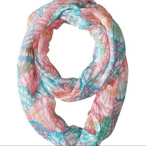 Lilly Pulitzer infinity shell scarf